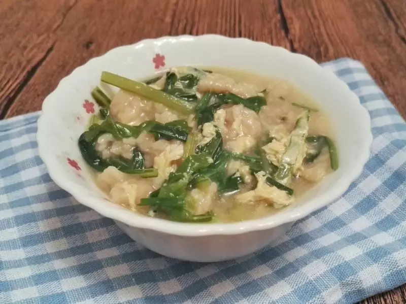 菠菜疙瘩湯