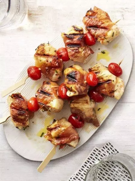 土耳其燒烤（kebab）-火腿卷雞胸