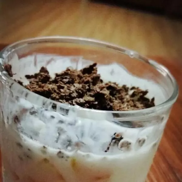 酸奶巧克力燕麥黃桃冰激凌