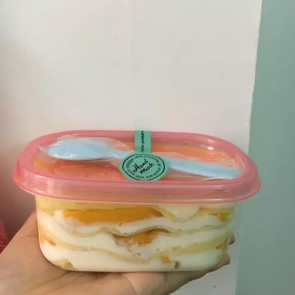 芒果千層盒子蛋糕