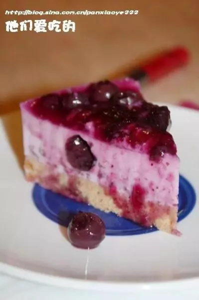 藍莓芝士慕斯蛋糕