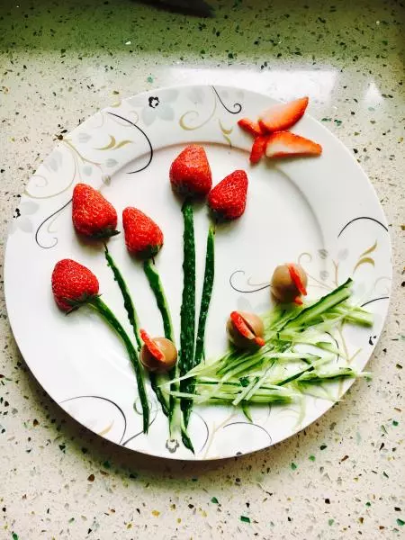 水果（草莓）擺盤