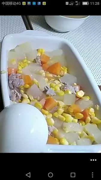玉米冬瓜湯