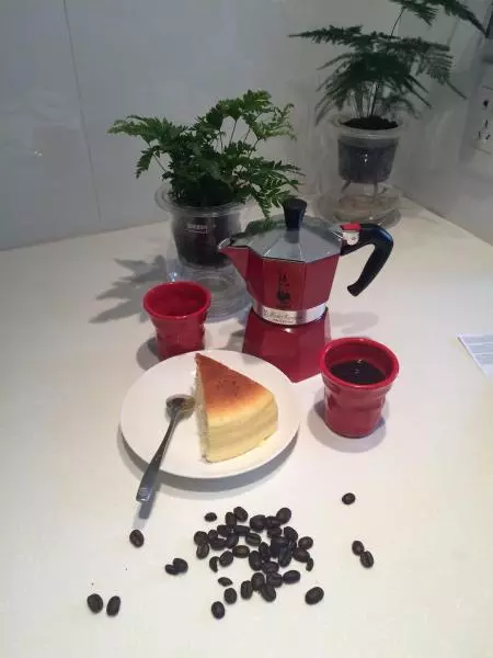 摩卡壺咖啡製作過程