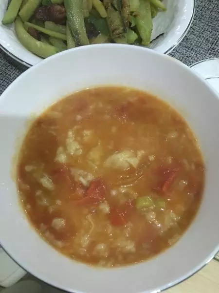西紅柿麵疙瘩湯