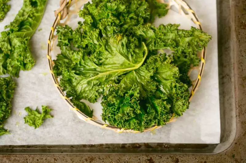 Kale Chips 羽衣甘藍脆片-健康好吃的小零食