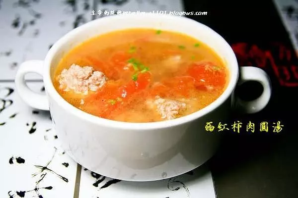 西紅柿肉圓湯