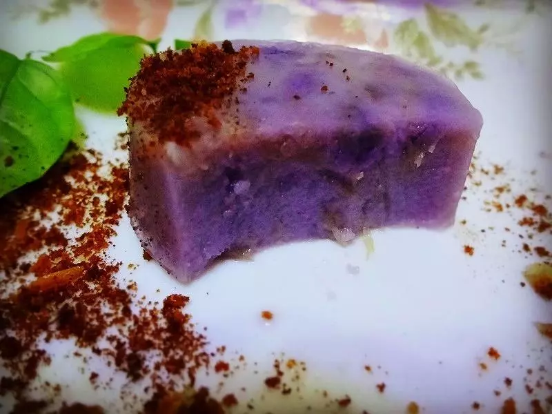 紫薯奶香羊羹