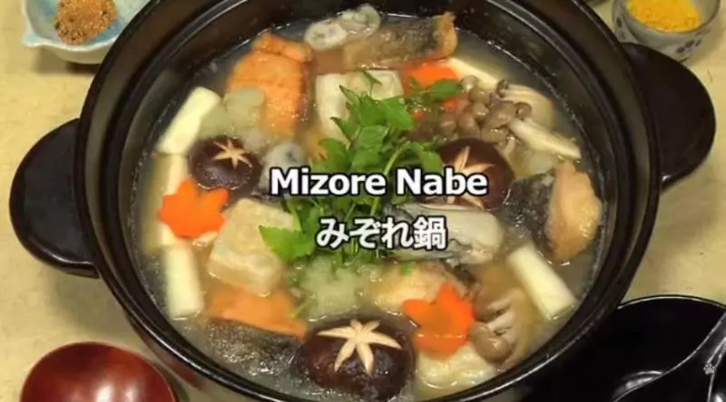 Mizore Nabe (Hot Pot with Grated Daikon Radish Recipe) みぞれ鍋