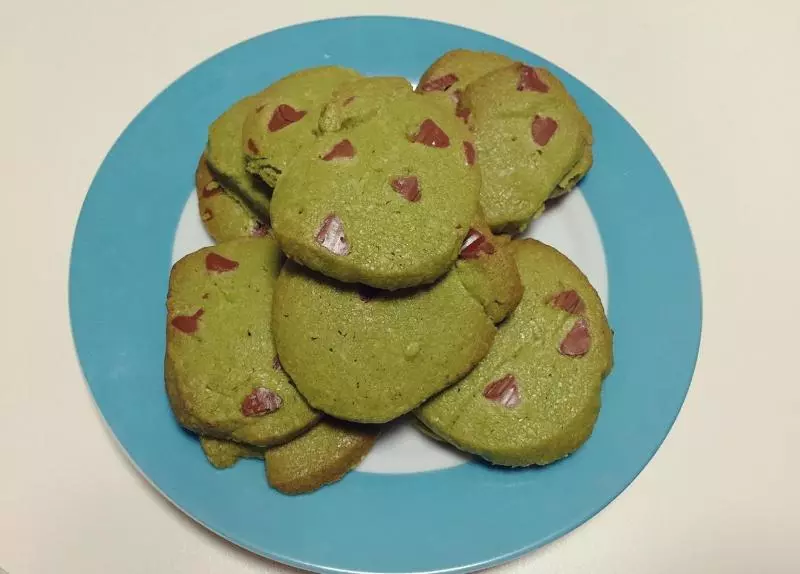抹茶曲奇·Matcha Cookies