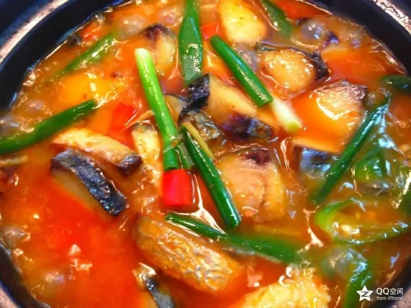 咸鯖魚燉豆腐