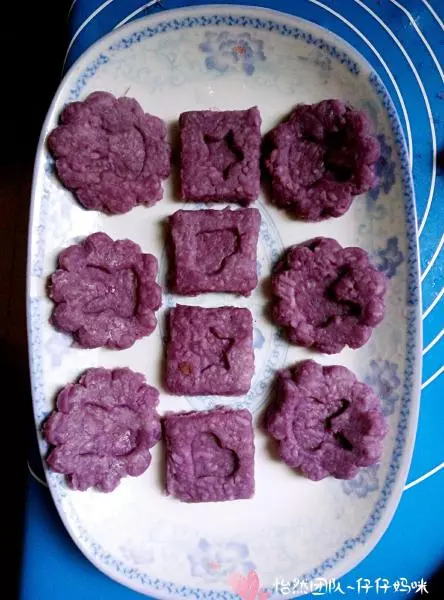 紫薯米餅