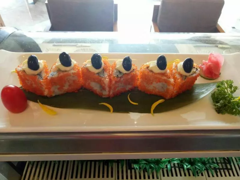 蟹子心形壽司