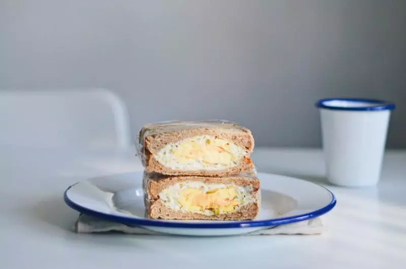 爆漿厚蛋燒三明治
