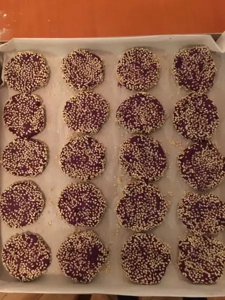 香糯軟香紫薯餅