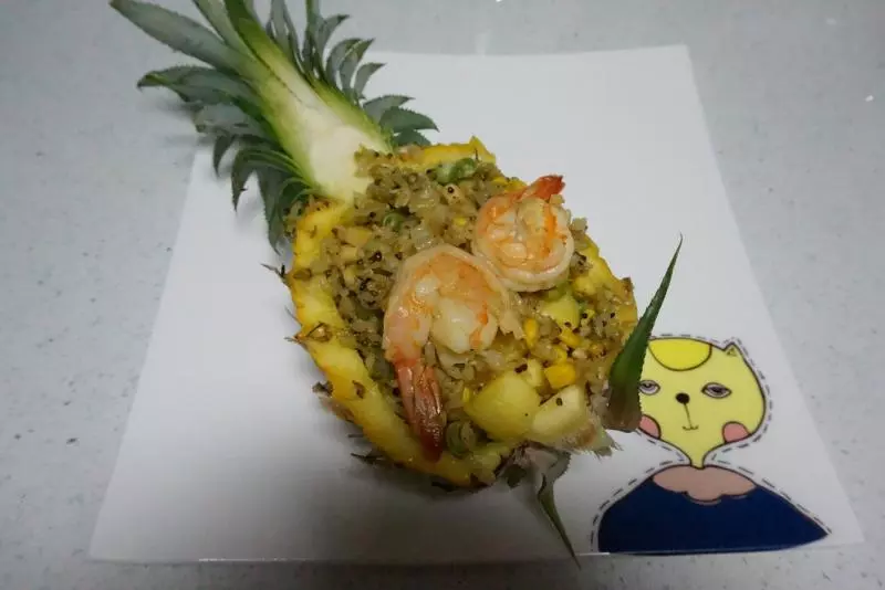 咖喱鮮蝦菠蘿飯