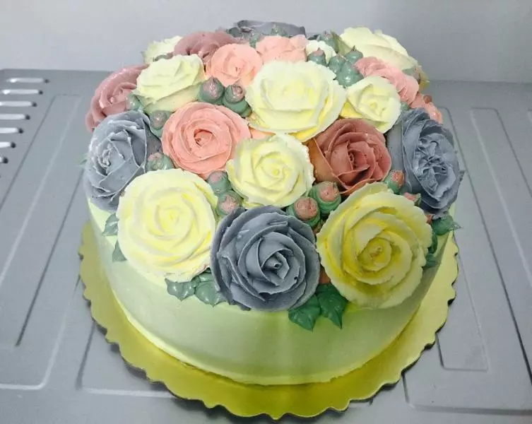 韓式裱花蛋糕