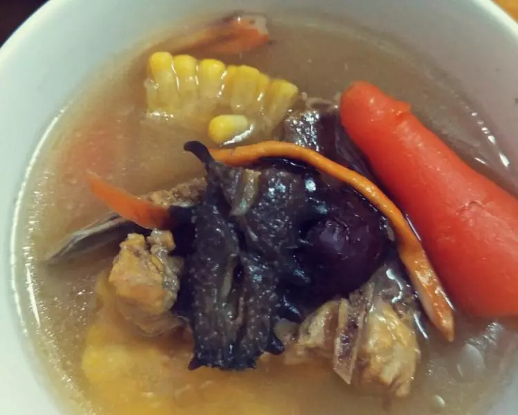 海參蟲草玉米湯-電飯鍋煲湯