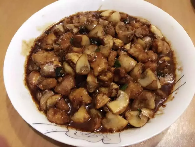 鮮菇燒肉