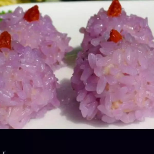 紫玉糯米肉丸