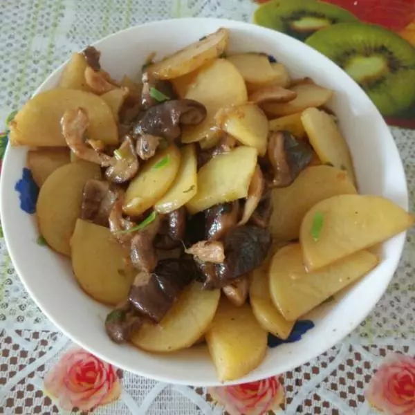 香菇燉土豆