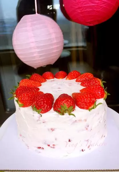 新鮮草莓蛋糕Fresh Strawberry cake