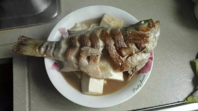 鱸魚燒豆腐