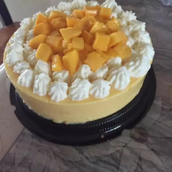 芒果流心慕斯蛋糕6寸