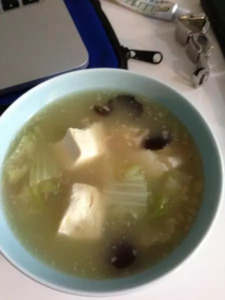 豆腐白菜鴿子湯