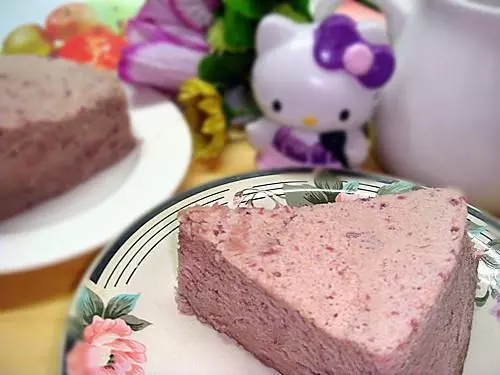 蒸紫薯酸奶蛋糕