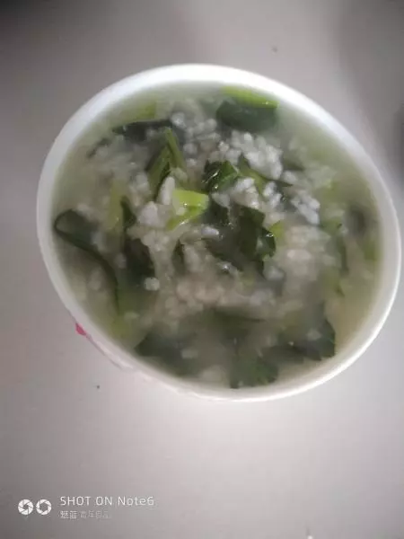 兒童營養青菜粳米粥