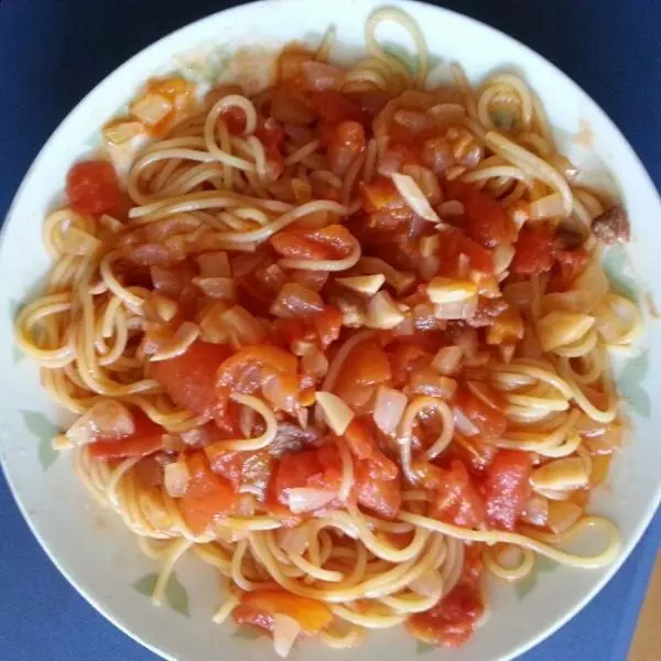 番茄肉末義大利面