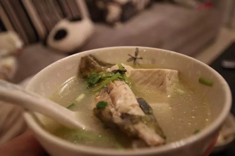 昂刺魚豆腐湯