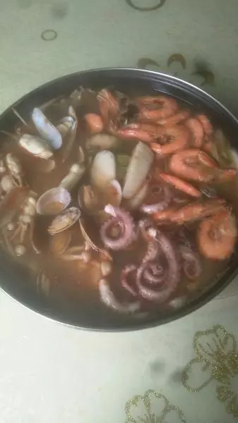 火鍋式海鮮鍋
