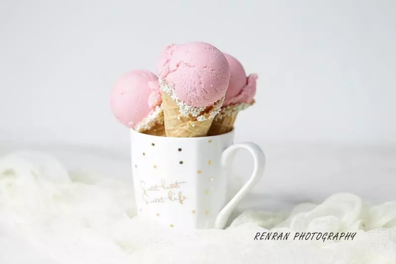 簡單裝飾冰淇淋甜筒