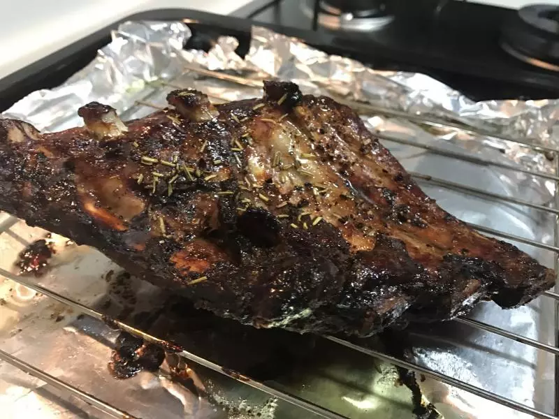 烤豬排 pork ribs