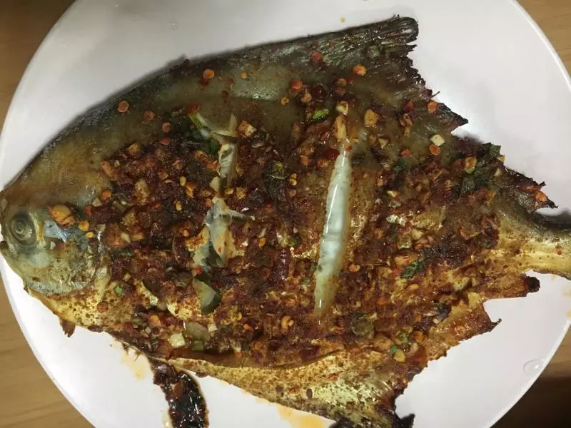 烤鯧魚