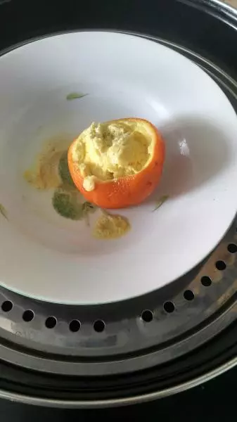 橙皮蒸蛋