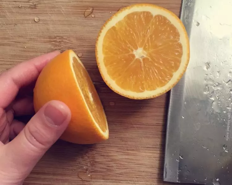 鹽蒸橙子