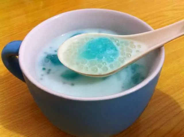 藍莓果凍西米露
