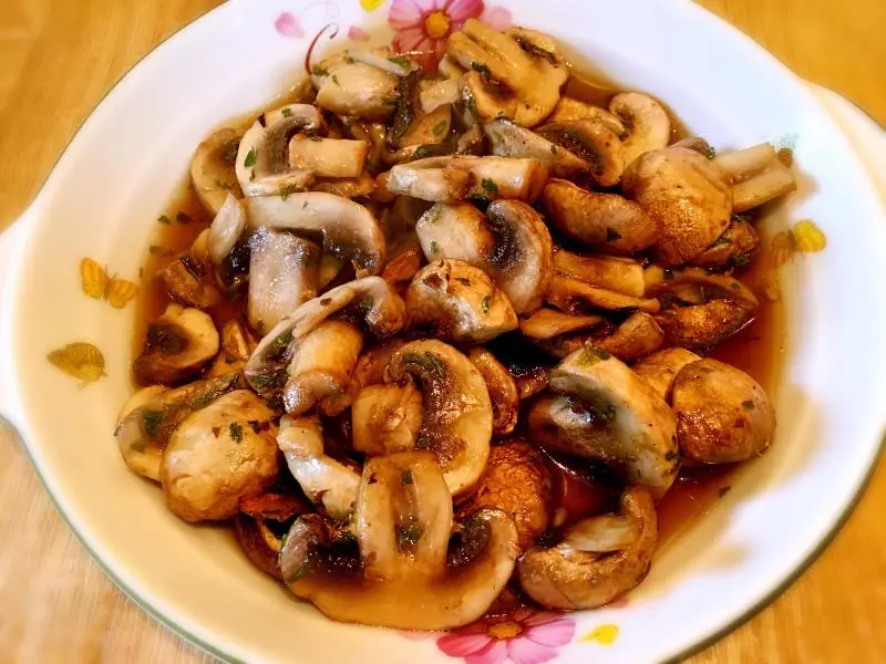 烤蘑菇（空氣鍋）