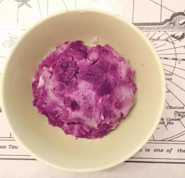 星空芋頭紫薯泥