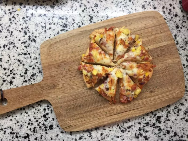 最全pizza攻略（餅底+pizza醬）此方可做6寸厚餅底5個