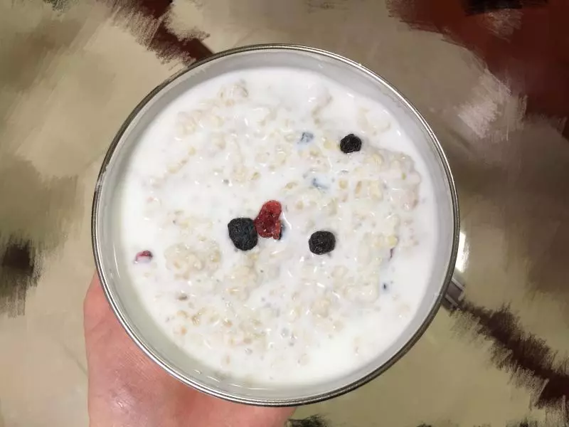 overnight oats-原粒鋼切燕麥