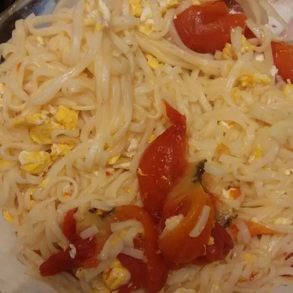西紅柿雞蛋面(超簡單，減肥飯。