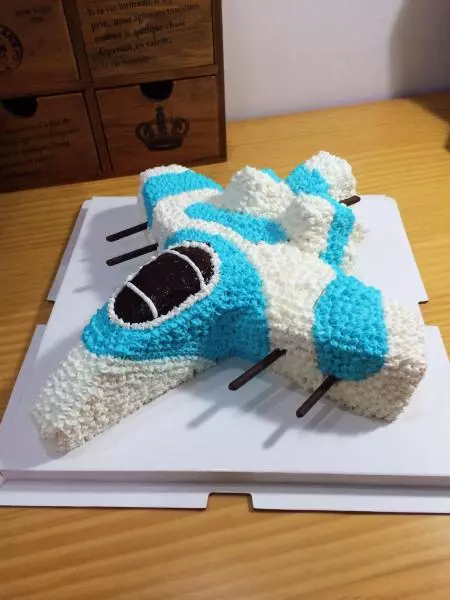立體飛機蛋糕