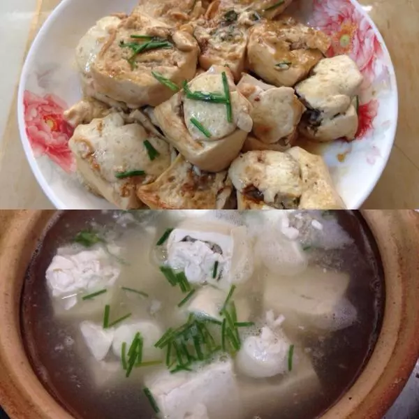 水豆腐釀（兩種做法）