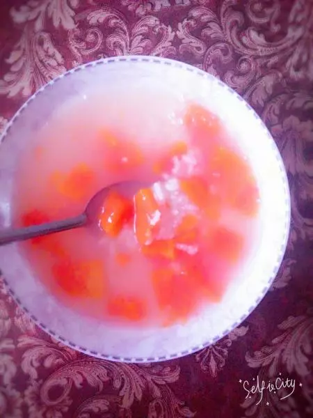 木瓜粳米粥