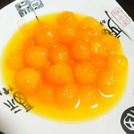 橙汁瓜球