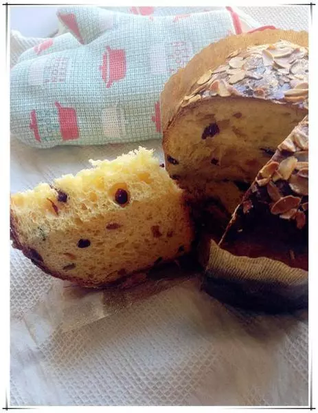 節日麵包--天然酵種橙味潘妮托尼（蛋黃版）